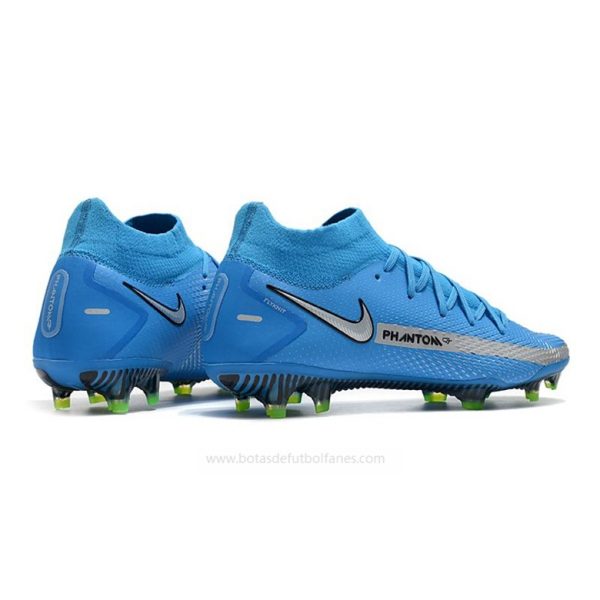 Nike Phantom GT Elite DF FG Azul Plata